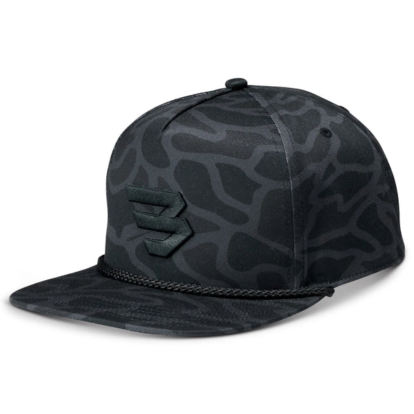 Burlebo Flying B Hat - Black Camo