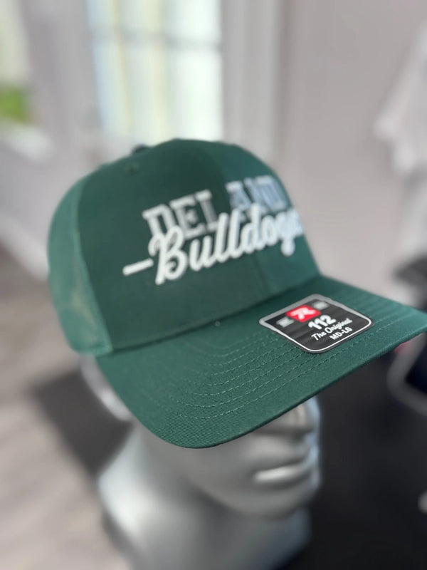 DeLand Apparel Company DeLand Bulldogs Block Script Trucker Hat