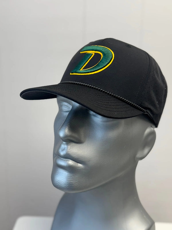 DeLand Apparel Company DeLand Bulldogs D Richardson 355 Laser Mesh Trucker Hat
