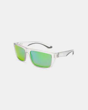Eyeking Salt Life - Classic Square Sunglasses - Satin Crystal Grey