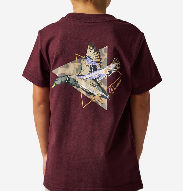 Burlebo Youth Pintail Triangle Duck Short Sleeve Tee