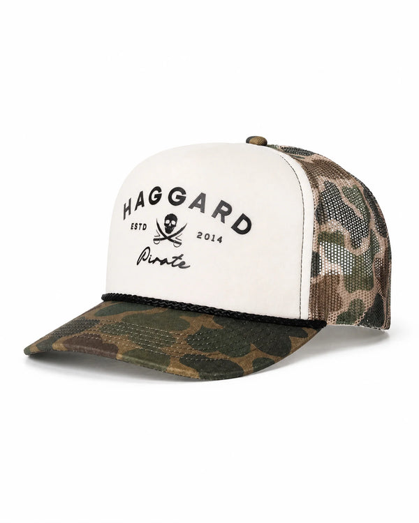 Haggard Pirate PORT MARK FOAMIE - NATURAL / DUCK CAMO