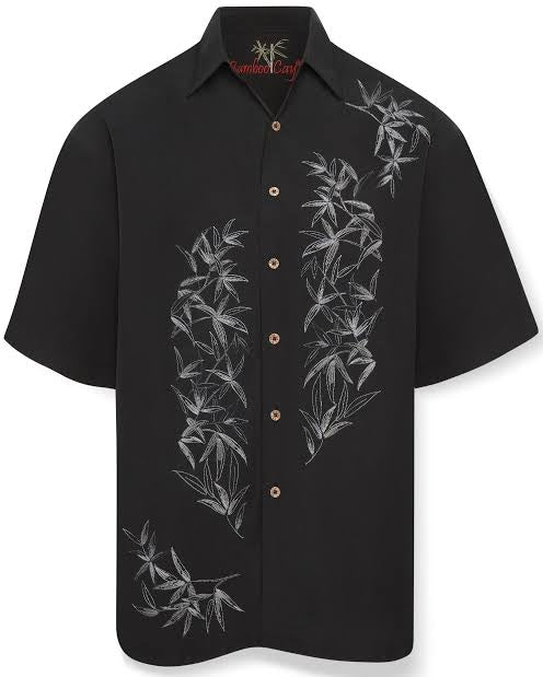Bamboo Cay Royal Garden Men’s Embroidered Shirt
