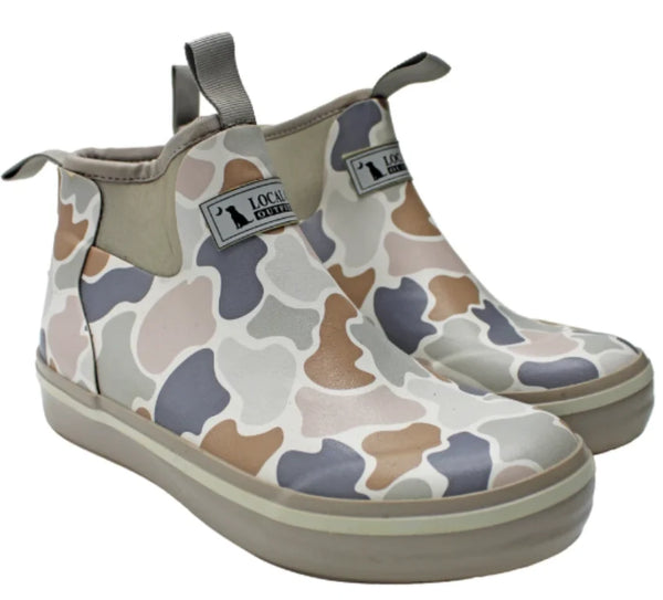 Local Girl Forest Camo Rubber Boots