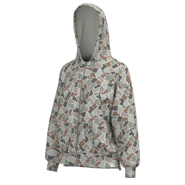 Local Girl Velvet Fleece Front-Zip Hoodie