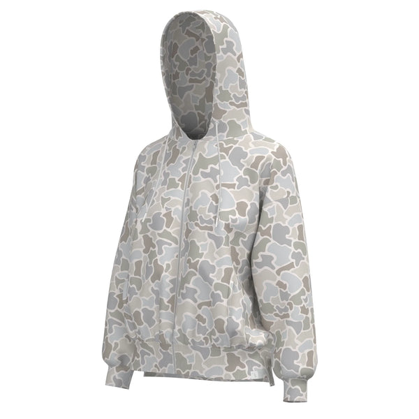 Local Girl Velvet Fleece Front-Zip Hoodie