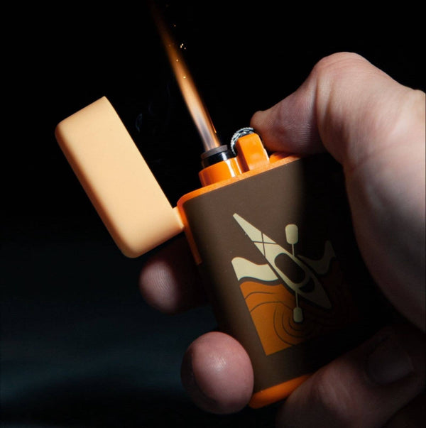 MK Lighter Outdoor Series, Camper Set F, Torch Flame Lighter