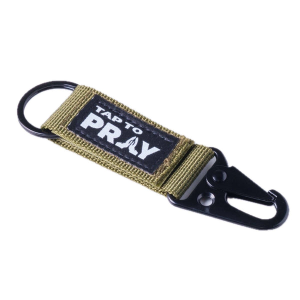 Tap To Pray™ - Tactical Carabiner Keychain