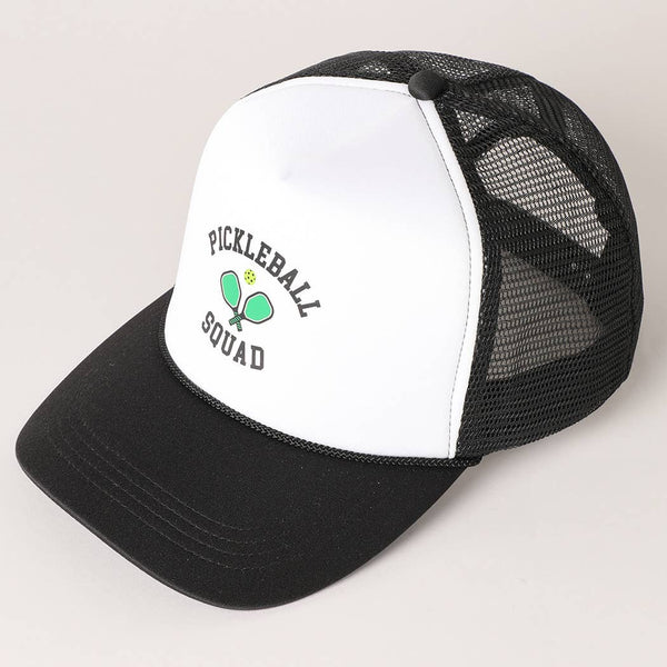 Pickleball Squad 2 Tone Trucker Hat with Lining