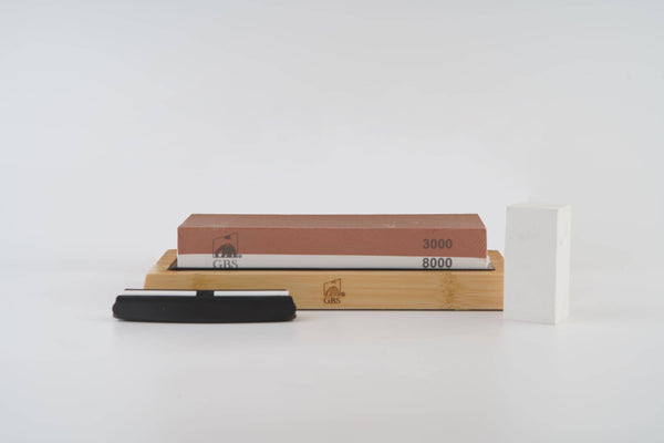 GBS Premium Whetstone Knife Sharpening Stone 2 Sid