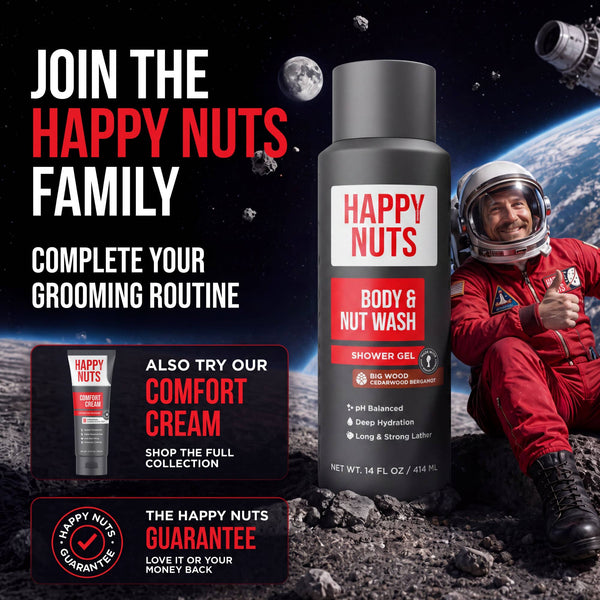 Happy Nuts Big Wood Body & Nut Wash*