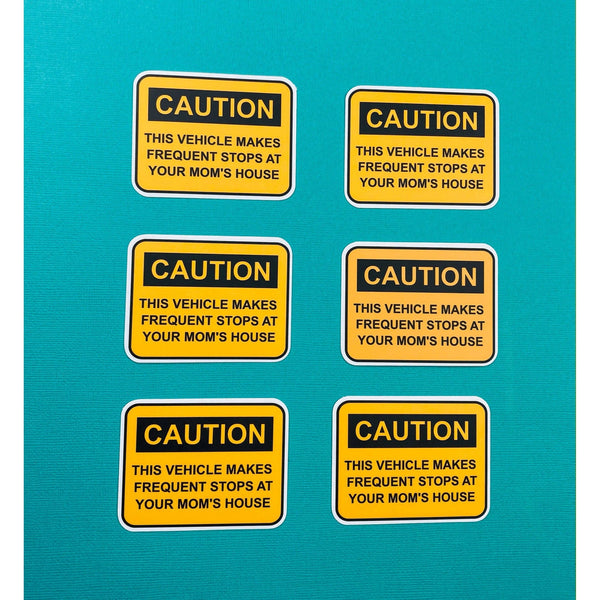 Mom's House Funny Sticker NSFW Sticker