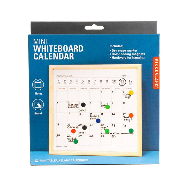 Mini White Board Calendar