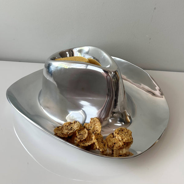 Cowboy Hat Snack Server