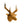 Gold Deer Head PaperCraft Origami Wall Art