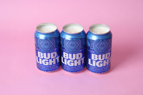 Bud Light | Bud Light Candle | Gifts | Man and Woman Candle