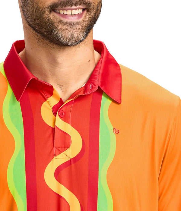 Hot Dogger Men's Golf Polo – Funny Hot Dog Golf Shirt