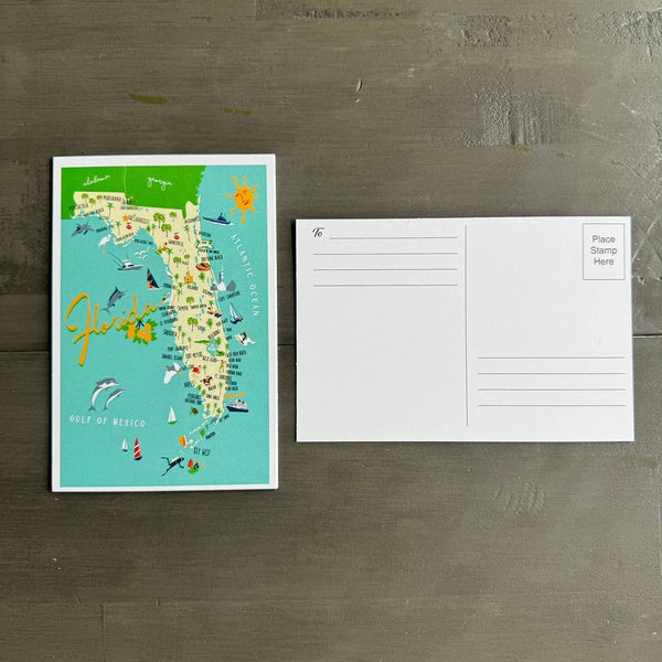 Florida 4" x 6" Postcard