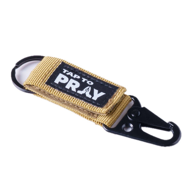 Tap To Pray™ - Tactical Carabiner Keychain