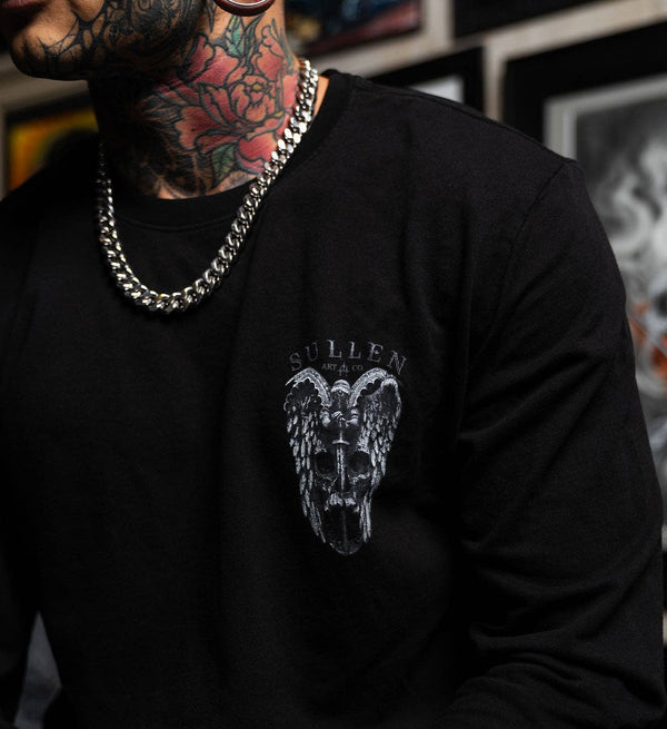 Sullen Winged Justice French Terry Long Sleeve