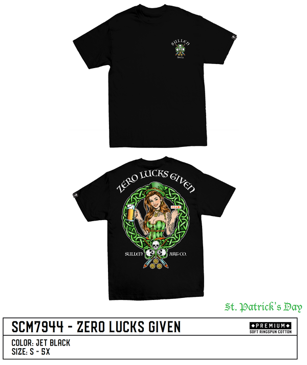 Zero Lucks Given S/S Tee