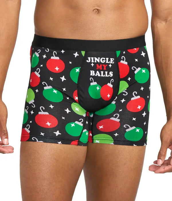 Jingle My Balls Boxer Briefs - Men's Funny Christmas Boxers