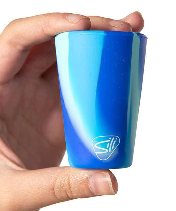 1.5 oz Silicone Silipint Shot Glass - Stars and Stripes