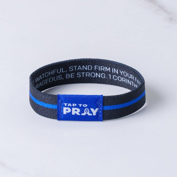 Tap To Pray™ Wristbands - First Responders Law Enforcement