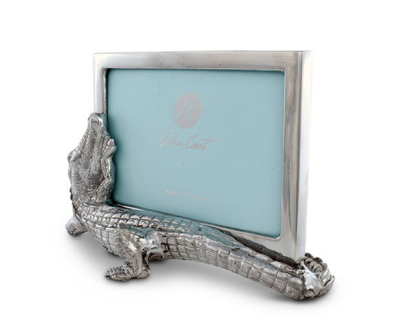 Alligator Photo Frame - Gleaming Finish