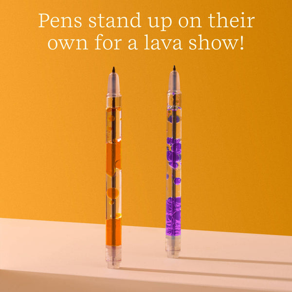 Scented Lava Pen 2PK Purple/Orange