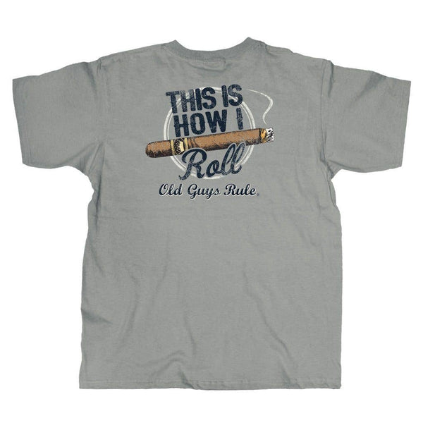 Old guys rule How I Roll gravel shirt