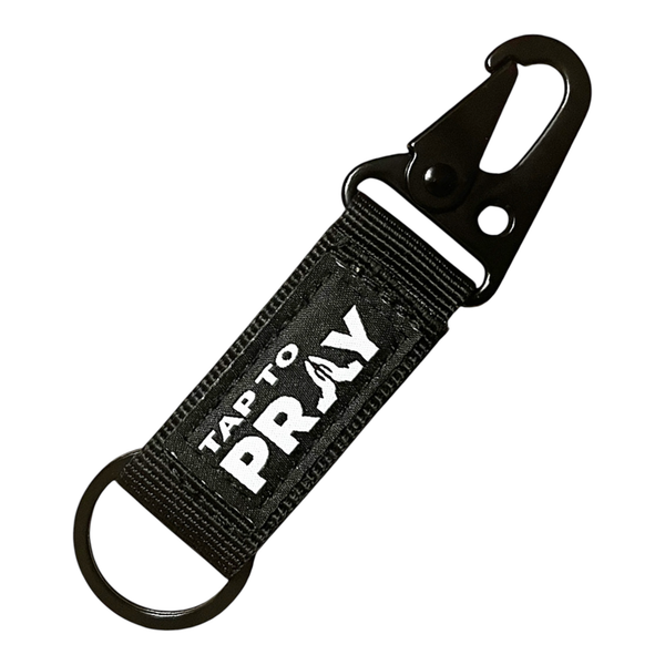 Tap To Pray™ - Tactical Carabiner Keychain