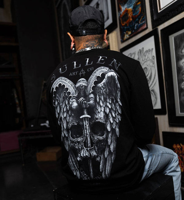Sullen Winged Justice French Terry Long Sleeve