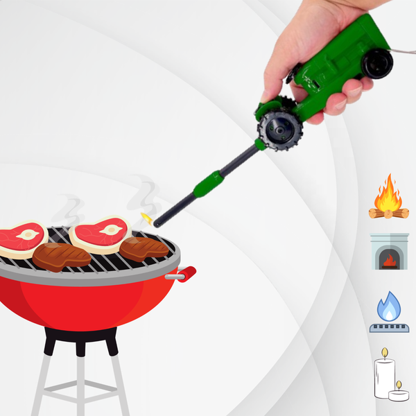 Green Tractor BBQ Lighter