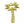 Golden Brass Palm Tree Bottle Opener