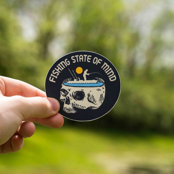 Fishing State Of Mind Kayak Fishing Sticker
