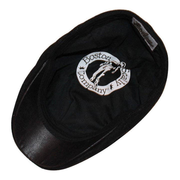 The Kenmore Boston Scally Cap - Coolidge Black & Black Brim