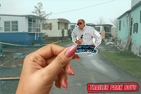 Trailer Park Boys Mr. Lahey Just a Little Drinky Poo Sticker