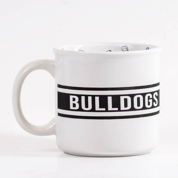 Tailgate Coffee Mug   White/Black   14oz