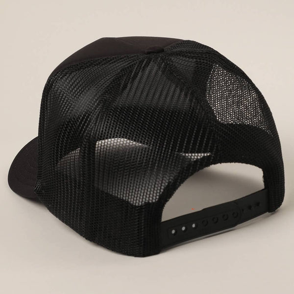 Bad Decisions Make Good Stories Text Print Mesh Back Cap