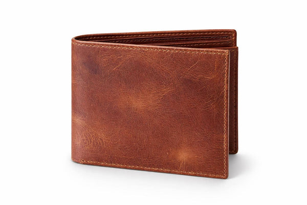 Premium Genuine Leather Bifold Wallet