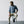 Lucas Casual Untuckable Casual Fit Dress Shirt Blue By Alynn