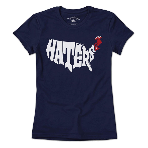 New England Haters Map T-Shirt