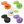 Fun Doh Petite Spooky Halloween Squishy Dumpling