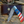 Handmade American Flag Folding Pocket Knife Damascus Steel