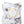 Forever Bulldog Throw   White/Multi   50x60