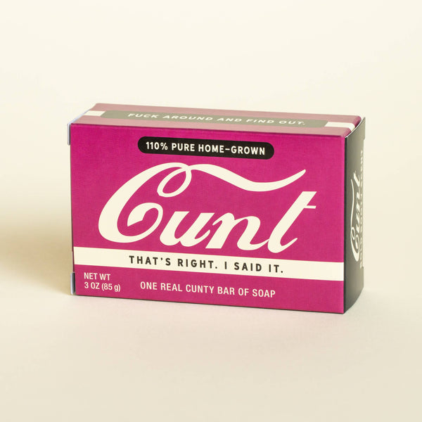 Cunt  Triple Milled Boxed Bar Soap | Funny Soap