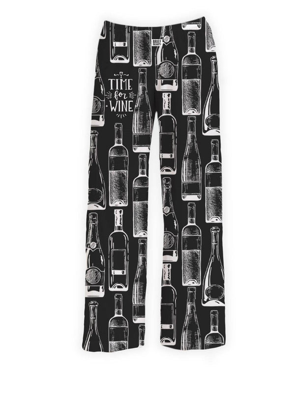 Brief insanity Time For Wine Pajama Lounge Pants
