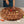Round End Grain Acacia Wood Cutting Board w/ Cutout Handles