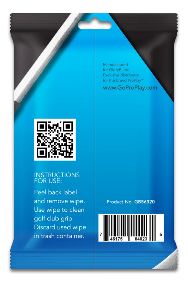 Club Grip Cleaning Wipes